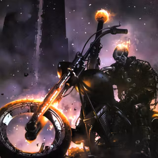 Bike rider Android wallpaper