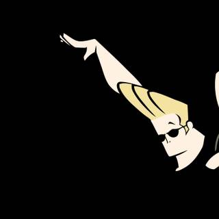 Johnny Bravo desktop 4k wallpaper