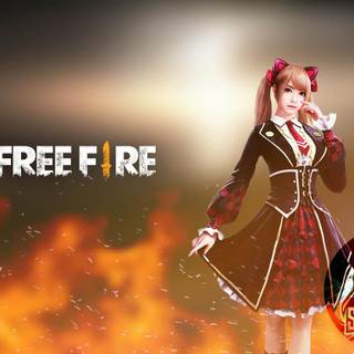 Caroline Garena Free Fire wallpaper