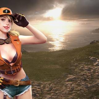 Misha Garena Free Fire wallpaper