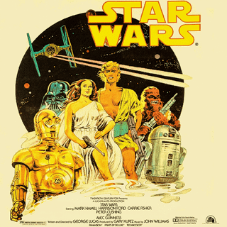 Star Wars retro wallpaper