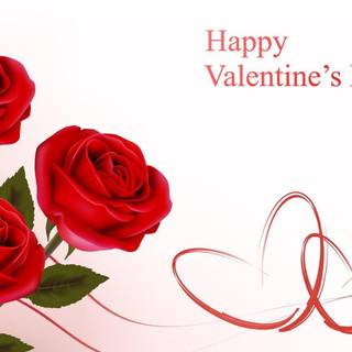 Valentine's Day flowers wallpaper