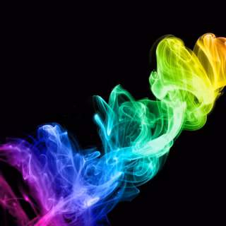 Color smoke wallpaper