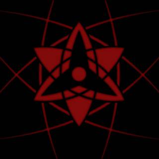 Wallpaper mangekyou sharingan HD