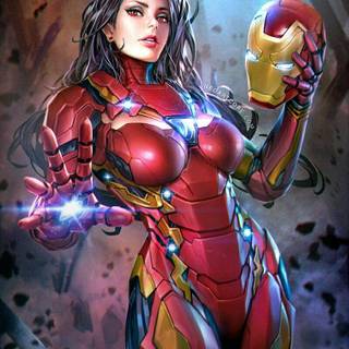 Iron Woman wallpaper