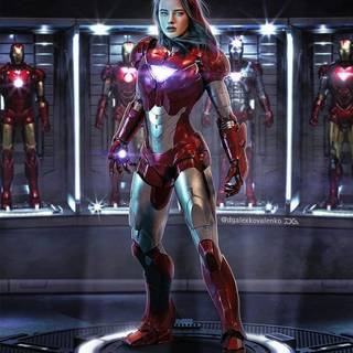 Iron Woman wallpaper