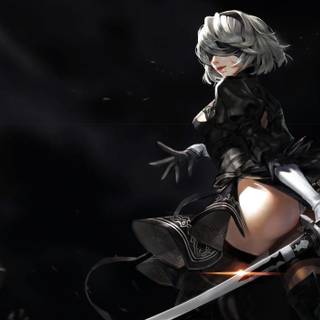 2B NieR wallpaper