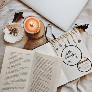 Book aesthetic wallpaper