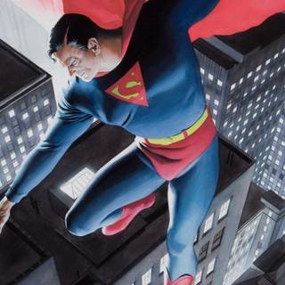 Superman Alex Ross desktop wallpaper