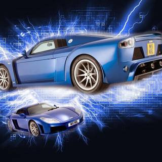 3D car wallpaper