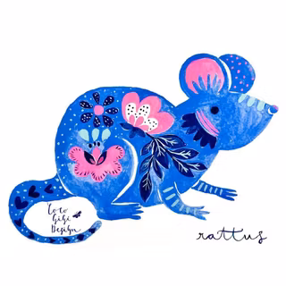 Chinese New Year of the Rat wallpaper