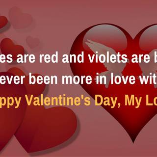 Valentine thoughts wallpaper