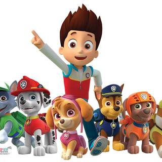Paw Patrol Marshall wallpaper