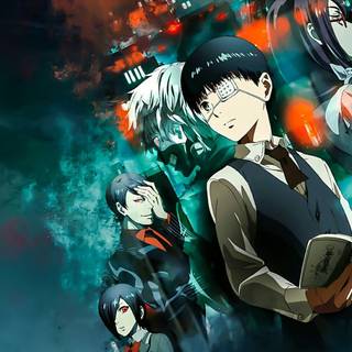 Ps4 anime black Tokyo Ghoul wallpaper