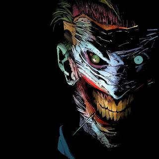 Joker mouth wallpaper