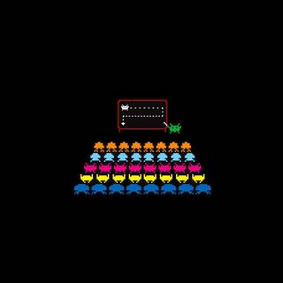 Pink retro gaming wallpaper