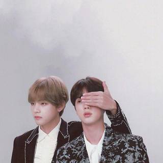 V and Jin BTS wallpaper