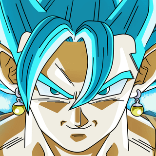 Vegito Ultra Instinct desktop wallpaper