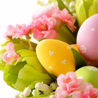 Easter lilies wallpaper