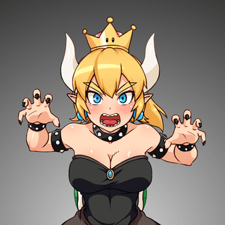 Bowsette anime wallpaper