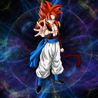 Gogeta blue computer wallpaper