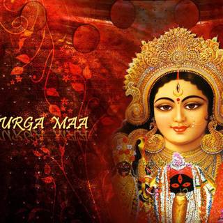 Desktop 3D Maa Durga wallpaper
