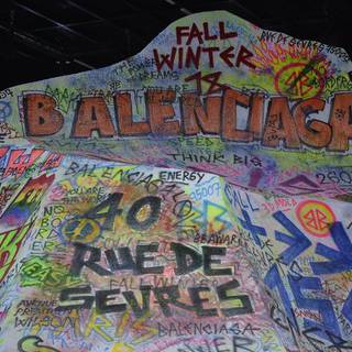 Gucci and Balenciaga wallpaper