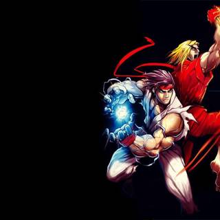 Ryu vs Ken wallpaper