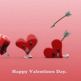 Animated Valentines screensaver wallpaper