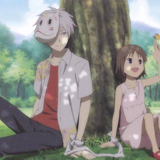 Anime movie Into the Forest of Fireflies' Light Hd wallpaper