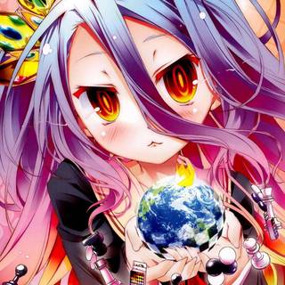 Logo No Game No Life iPhone wallpaper