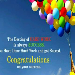 Congratulation wallpaper