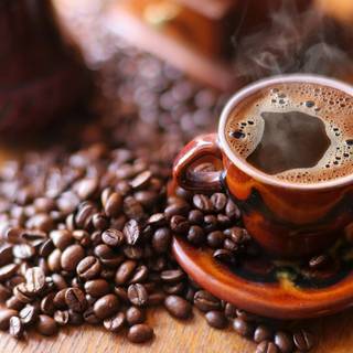 Cool coffee cup wallpaper