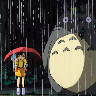 Anime raining phone wallpaper