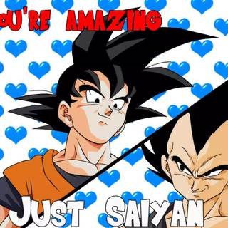 Goku Valentines Day wallpaper
