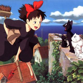Kiki's Delivery Service HD wallpaper