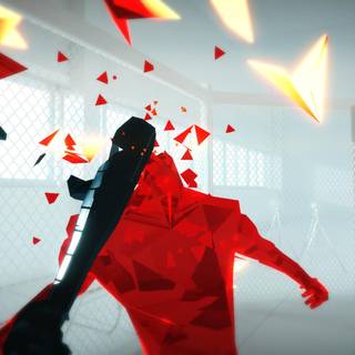 Superhot video game wallpaper