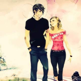 Hd love cartoons wallpaper