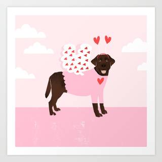 Valentine's Day Labs wallpaper