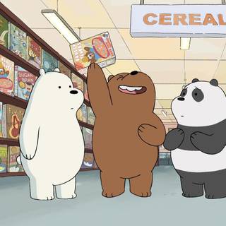 We Bare Bear Hd desktop wallpaper