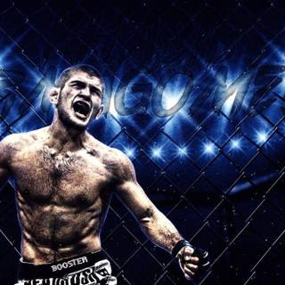 Khabib Nurmagomedov anime wallpaper