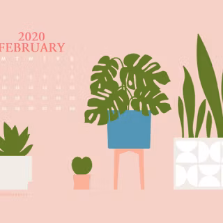 February 2020 wallpaper