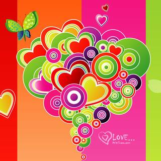 Valentine's Day heart wallpaper