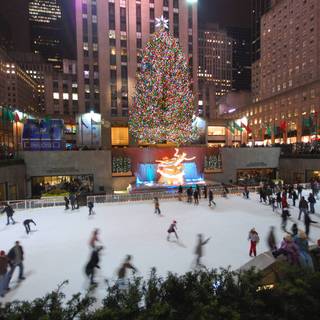 Rockefeller Center Christmas wallpaper