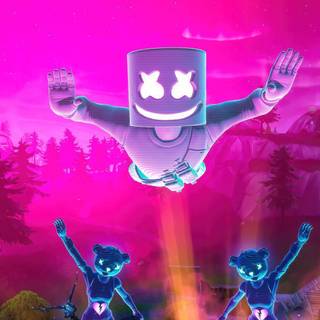 Fortnite Marshmello wallpaper