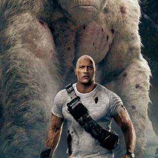 The Rock HD desktop wallpaper