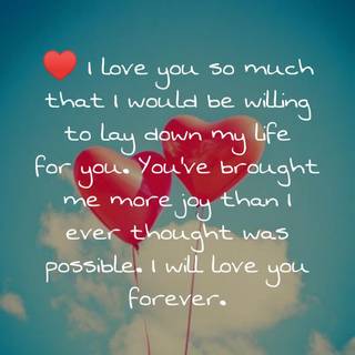 I love you HD wallpaper