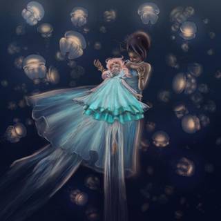Princess Jellyfish wallpaper