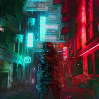 Glitch girls wallpaper