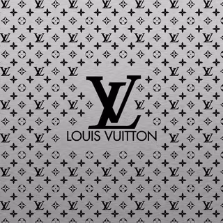 Black and grey Louis Vuitton desktop wallpaper